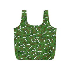 Pepe The Frog Face Pattern Green Kekistan Meme Full Print Recycle Bag (s) by snek