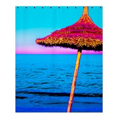 Pop Art Beach Umbrella  Shower Curtain 60  X 72  (medium)  by essentialimage