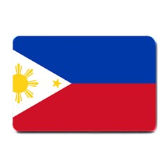 Philippines Flag Filipino Flag Small Doormat  by FlagGallery