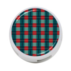 Pattern Texture Plaid 4-port Usb Hub (one Side)