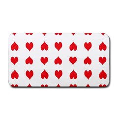 Heart Red Love Valentines Day Medium Bar Mats