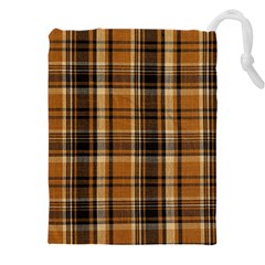 Tartan Design Drawstring Pouch (5xl)