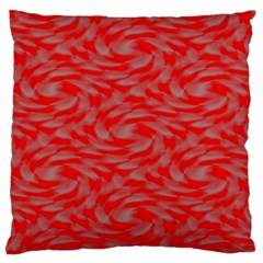 Background Abstraction Red Gray Standard Flano Cushion Case (one Side) by HermanTelo