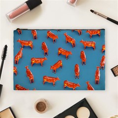 Illustrations Cow Agriculture Livestock Cosmetic Bag (large) by HermanTelo