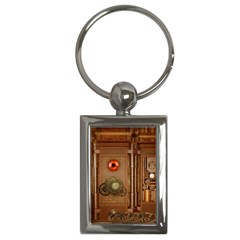 Steampunk Design Key Chain (rectangle) by FantasyWorld7