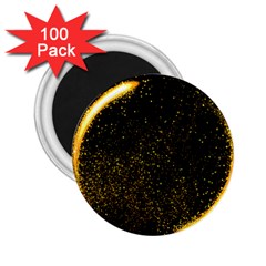 Cosmos Comet Dance, Digital Art Impression 2 25  Magnets (100 Pack)  by picsaspassion