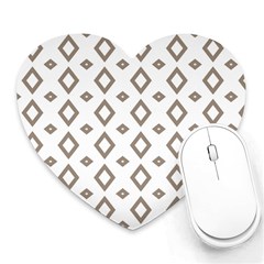 Background Texture Triangle Heart Mousepads