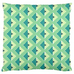 Background Chevron Green Large Cushion Case (one Side)