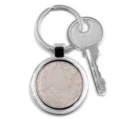 Pink Marble Beige Texture Floor Background With Shinny Pink Veins Greek Marble Print Luxuous Real Marble  Key Chain (round) by genx