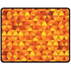 Background Triangle Circle Abstract Fleece Blanket (medium) 