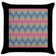 Pattern Background Texture Colorful Throw Pillow Case (black)