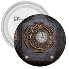 Elegant Steampunk Design 3  Buttons by FantasyWorld7