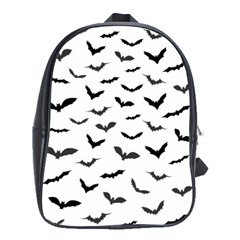 Bats Pattern School Bag (large) by Sobalvarro