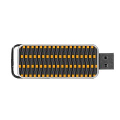 Pattern Illustrations Plaid Portable Usb Flash (two Sides)