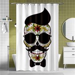 Mustache Man Shower Curtain 48  x 72  (Small)  Curtain(48  X 72 ) - 42.18 x64.8  Curtain(48  X 72 )