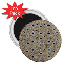 One Island Surrounded By Love And Wood Lace 2 25  Magnets (100 Pack)  by pepitasart