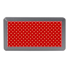 Pois Doré / Rouge Memory Card Reader (mini) by kcreatif