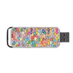 Sakura Cherry Blossom Floral Portable Usb Flash (one Side) by Amaryn4rt