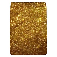 Gold Glitters Metallic Finish Party Texture Background Faux Shine Pattern Removable Flap Cover (s) by genx