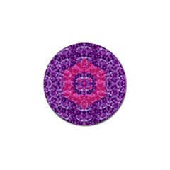 Flowers And Purple Suprise To Love And Enjoy Golf Ball Marker (4 Pack) by pepitasart