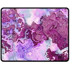 Abstract Texture Background Double Sided Fleece Blanket (medium) 