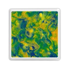 Abstract Texture Background Color Memory Card Reader (square)