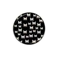 Bats In The Night Ornate Hat Clip Ball Marker by pepitasart