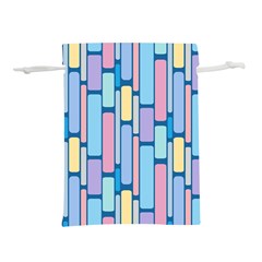 Background Wallpaper Block Pattern Lightweight Drawstring Pouch (m)