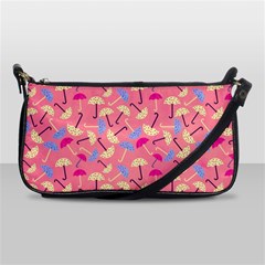 Abstract Seamlesspattern Graphic Lines Vintage Background Grunge Diamond Umbrella Shoulder Clutch Bag by Vaneshart