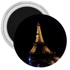 Tour Eiffel Paris Nuit 3  Magnets by kcreatif