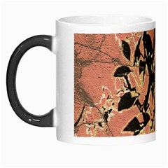 Floral Grungy Style Artwork Morph Mugs by dflcprintsclothing