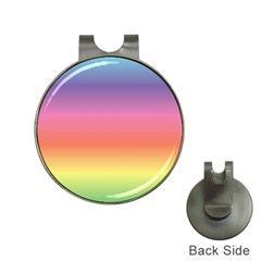 Rainbow Shades Hat Clips With Golf Markers by designsbymallika