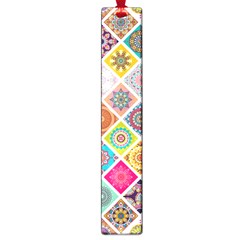 Ethnic Mandala Pattern Large Book Marks by designsbymallika