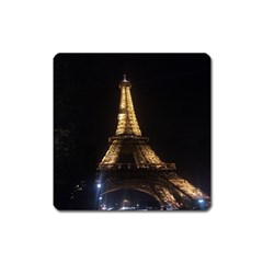 Tour Eiffel Paris Nuit Square Magnet by kcreatif