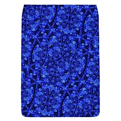 Blue Fancy Ornate Print Pattern Removable Flap Cover (s)