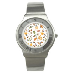 Autumn Love Stainless Steel Watch by designsbymallika