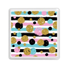 Stripes Pattern Memory Card Reader (square) by designsbymallika