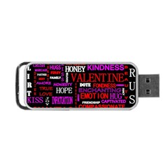 Love Friendship Friends Heart Portable Usb Flash (two Sides)