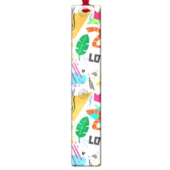 Doodle Pattern Large Book Marks by designsbymallika