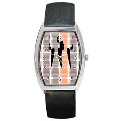 Zappwaits Court Barrel Style Metal Watch by zappwaits