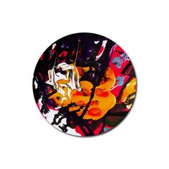 Consolation Before Battle 1 1 Rubber Coaster (round)  by bestdesignintheworld