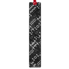 Black And White Ethnic Geometric Pattern Large Book Marks