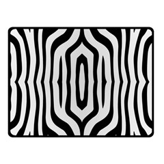 Abstrait Zèbres Taches Fleece Blanket (small)