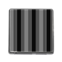 Pattern Bandes Gris/noir Memory Card Reader (square 5 Slot) by kcreatif