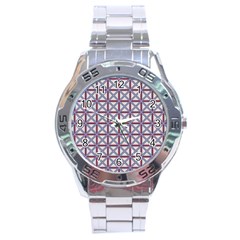 Df Donos Grid Stainless Steel Analogue Watch by deformigo