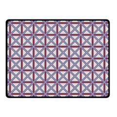 Df Donos Grid Double Sided Fleece Blanket (small)  by deformigo