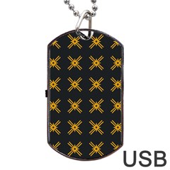 Df Ikonos Quanika Dog Tag Usb Flash (one Side) by deformigo