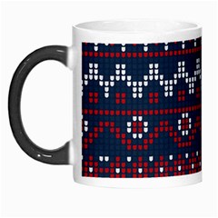 Christmas Concept With Knitted Pattern Morph Mugs