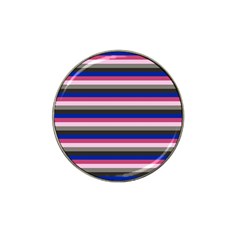 Stripey 9 Hat Clip Ball Marker (10 Pack) by anthromahe