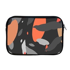 Pattern Formes Corail/noir Apple Macbook Pro 17  Zipper Case by kcreatif